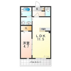 Your Maison Chi・Kanonの物件間取画像